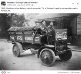 1909 Knoxville, TENN First Coca-Cola delivery truck FB