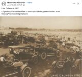 1912 Minneapolis, MN Lake Calhoun FB