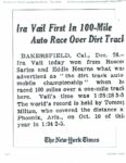 1917 12 26 ca. Ira Vail First In 100-Mile Auto Race Over Dirt Track The New York Times