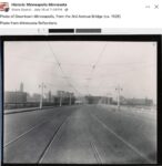1925 Minneapolis, MN 3rd Avenue Bridge FB