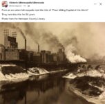 1925 ca. Minneapolis, MN Flour Mills FB