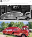 1930s Labatt’s Beer Streamliner truck FB
