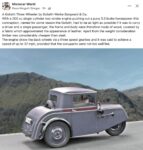 1930s ca. GOLIATH 3-Wheeler FB