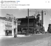 1934 Minneapolis, MN Hennepin Avenue at 10th Street FB