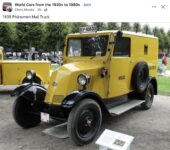 1938 PHANOMEN Mail Truck FB