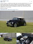 1940 MERCURY Eight 4-Door Convertible FB