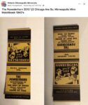 1940s Minneapolis,MN The Powderhorn bar matchbook cover FB