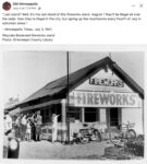 1941 7 3 Minneapolis, MN Fireworks store FB