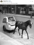 1943 Paris, France Ultra light horse-drawn car FB