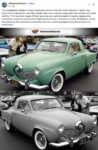 1950 ca. STUDEBAKER Starlight Coupe FB