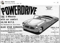 1950s British POWERDRIVE 3-Wheeler FB