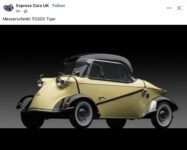 1950s MESSERSCHMITT TG500 Tiger FB