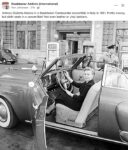 1951 STUDEBAKER Commander convertible Giulietta Masina FB