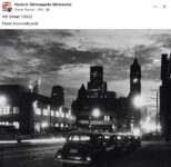 1952 Minneapolis, MN 4th Street at night FB