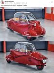 1954 MESSERSCHMITT KR175 3-Wheeler red FB