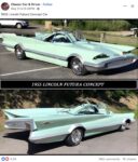 1955 LINCOLN Futura Concept Car FB