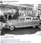 1955 Minneapolis, MN Dayton’s RAMBLER Station Wagon FB