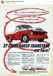 1957 STUDEBAKER Transtar truck ad FB
