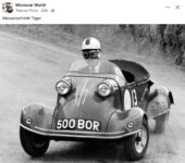 1960 ca. MESSERSCHMITT Tiger 3-Wheeler racing FB