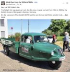 1961 GOLIATH Goli 3-Wheeler FB