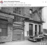 1961 Minneapolis, MN 3rd Street fire escape 3rd FB