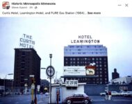 1964 Minneapolis, MN Curtiss Hotel and Leamington Hotel FB