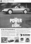 1964 STUDEBAKER The POWER is the STORY ad FB