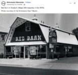 1970s Minneapolis, MN A Red Barn burgers FB
