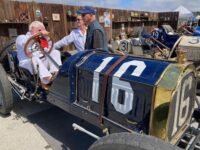 2025 8 14 Monterey Historics Laguna Seca Ragtime Racers 1912 PACKARD Car 16 and JCB and Val
