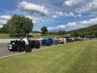 2025 8 28 Lime Rock, CONN Ragtime Racers Lined up for the Tour