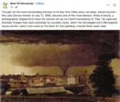 1890 7 13 Lake Gervais, MN tornado FB