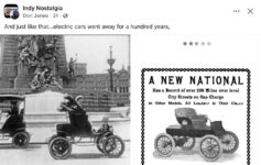1903 ca. NATIONAL Electric car FB