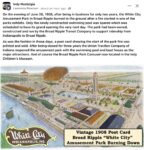 1908 Indianapolis IND Broad Ripple Great White Way FB