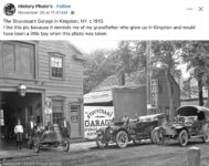 1910 ca. Kingston, NY Stuyvesant Garage FB