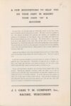 1914 CASE How To Take Care OF YOUR CASE “35” page 01