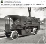 1920 WALKER Electric Ice Cream Delivery Truck FB