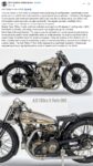 1930s AJS V-Twin OHC motorcycle FB