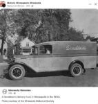 1930s Minneapolis, MN Donaldson’s delivery wagon FB