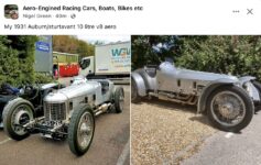 1931 AUBURN-STURTEVANT 10 litre V8 Euro racer FB