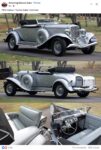 1934 AUBURN Twelve Salon Cabriolet FB
