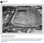 1934 Indianapolis, IN Indianapolis Motor Speedway aerial view FB