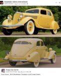 1934 STUDEBAKER President Land Cruiser Sedan FB