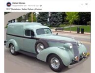 1937 STUDEBAKER Sedan Delivery Custom FB