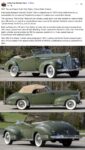 1941 PACKARD Super Eight One-Eighty Convertible Victoria FB