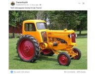 1945 MINNEAPOLIS MOLINE R Cab Tractor FB copy
