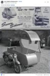 1950s ca. SURREY Sidecar for motorcycles FB