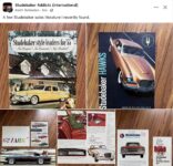 1955 1962 1965 STUDEBAKER literature FB