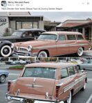 1955 CHRYSLER New Yorker Deluxe Town & Country Station Wagon FB
