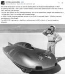 1957 MG EX181 land speed record car Sterling Moss FB