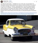 1958 NASH Metropolitan FB